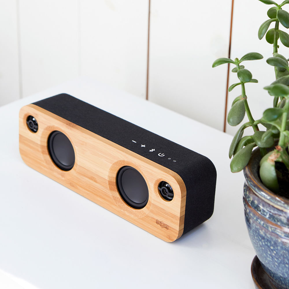 Parlante Bluetooth Get Together Mini Signature Black de The House of Marley