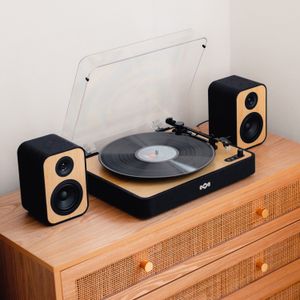 Tornamesa Bluetooth Revolution Con Parlantes Uplift Marley